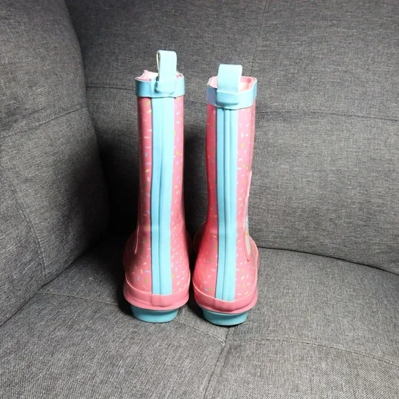 Wonder Nation Pink Kids Boots with Cupcake Design - Picture 3 of 4